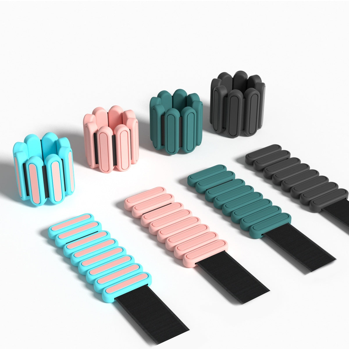 Silicone Weight-bearing Bracelet Yoga Fitness Running Weight Gain Sports Bracelet